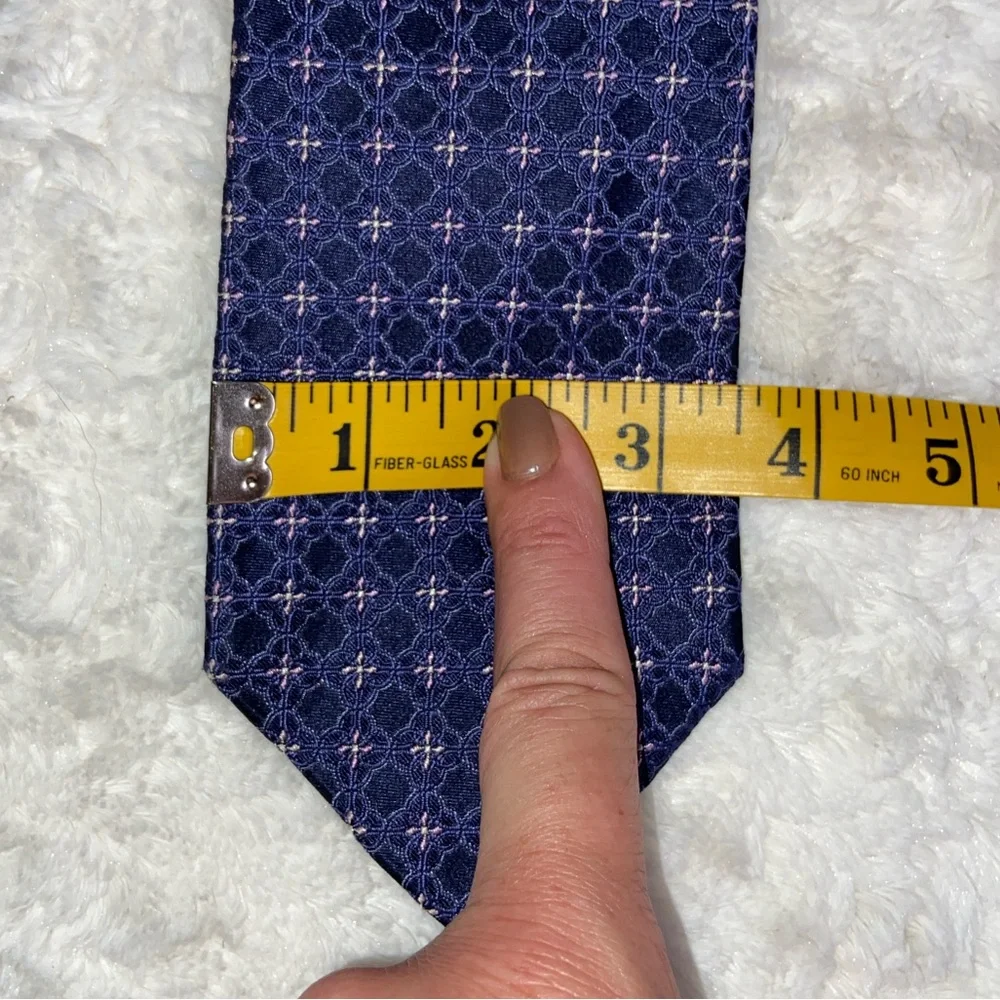 Valentino Silk Tie‎ GUC!  Blue Pink